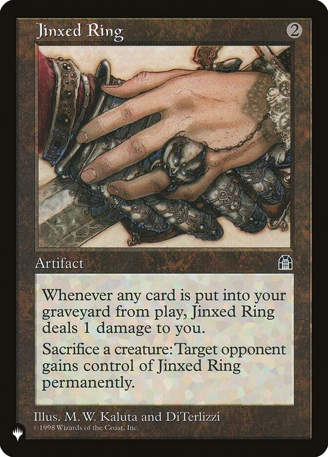 Jinxed Ring 「PLST/STH-137」「EN」