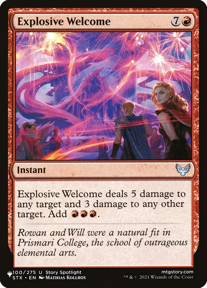 Explosive Welcome 「PLST/STX-100」「EN」