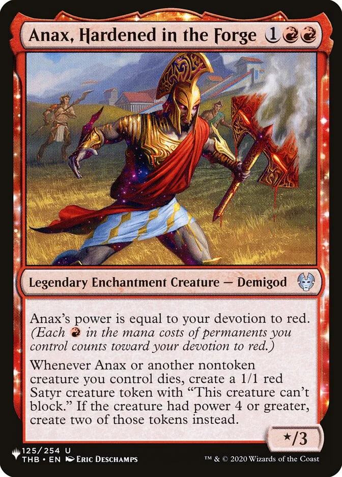 Anax, Hardened in the Forge 「PLST/THB-125」「EN」