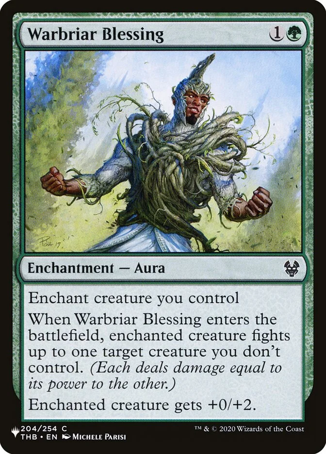 Warbriar Blessing 「PLST/THB-204」「EN」
