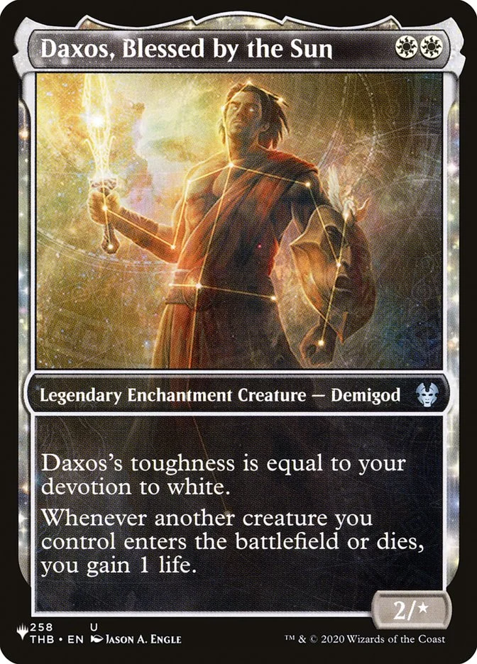 Daxos, Blessed by the Sun 「PLST/THB-258」「EN」
