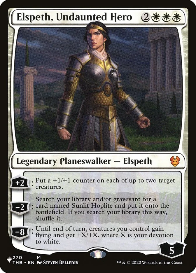 Elspeth, Undaunted Hero 「PLST/THB-270」「EN」