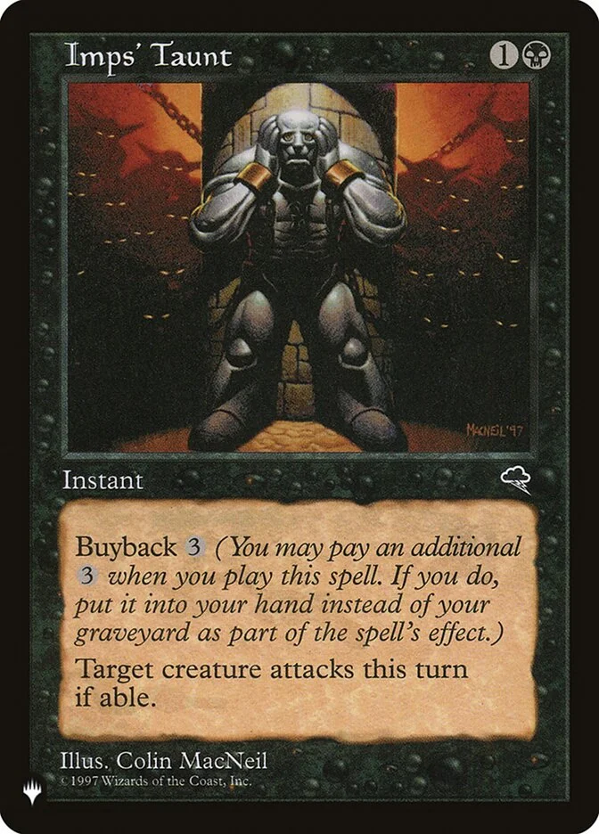 Imps' Taunt 「PLST/TMP-138」「EN」