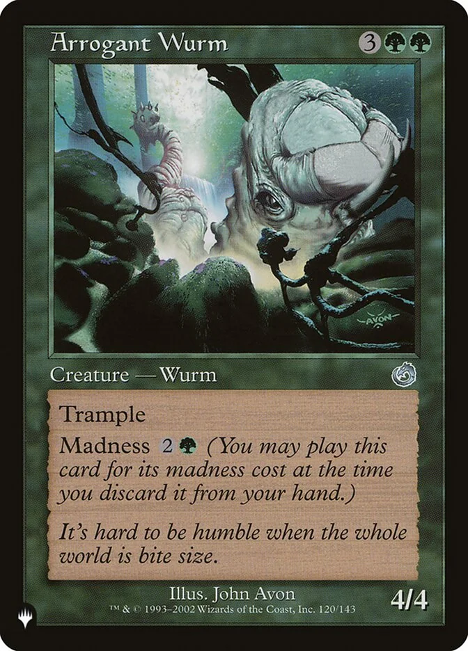 Arrogant Wurm 「PLST/TOR-120」「EN」
