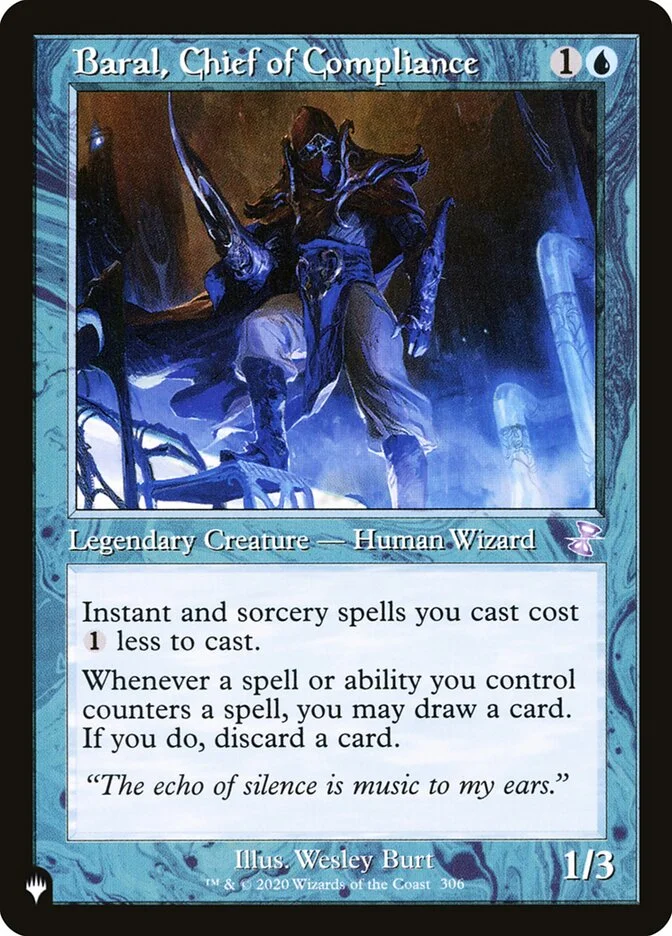 Baral, Chief of Compliance 「PLST/TSR-306」「EN」