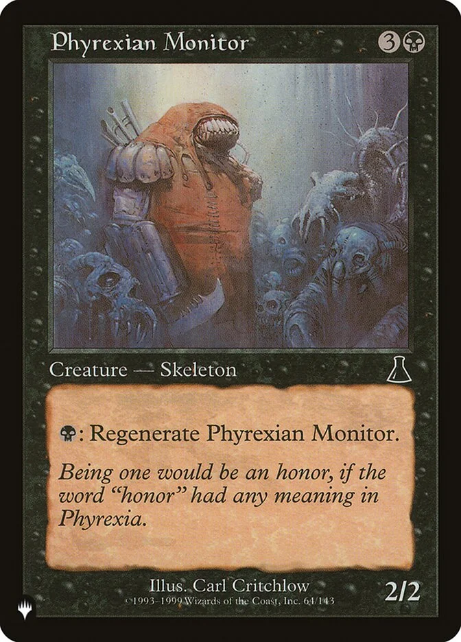 Phyrexian Monitor 「PLST/UDS-64」「EN」