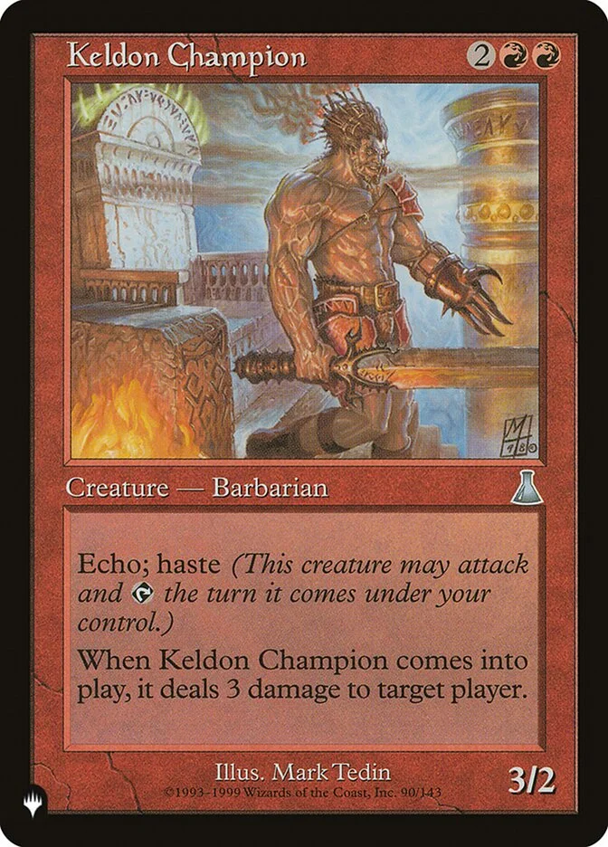 Keldon Champion 「PLST/UDS-90」「EN」