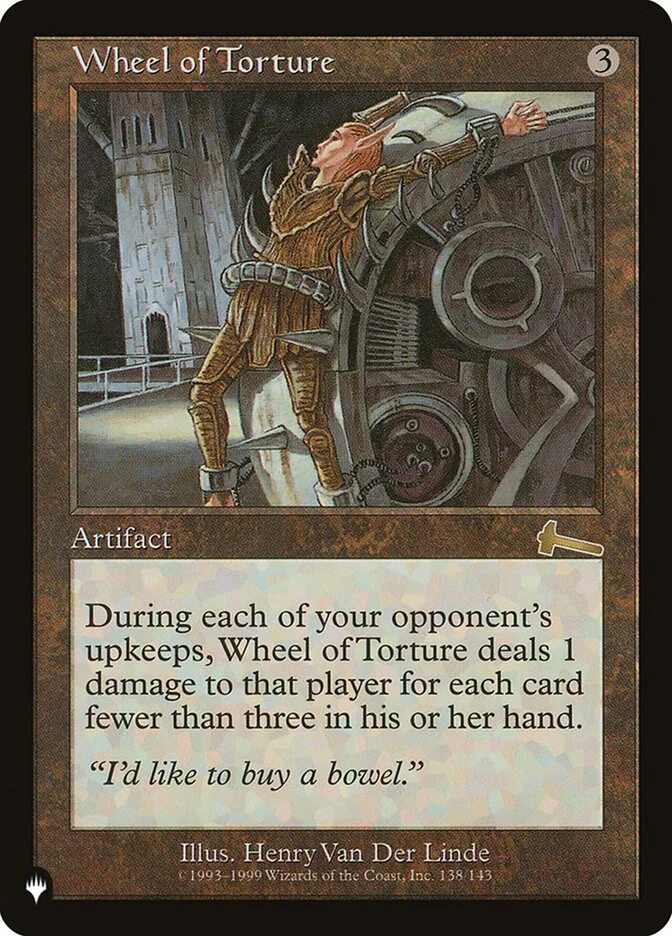 Wheel of Torture 「PLST/ULG-138」「EN」