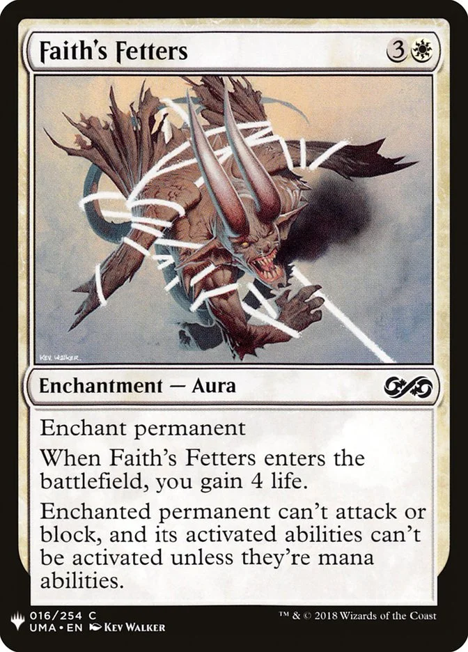 Faith's Fetters 「PLST/UMA-16」「EN」