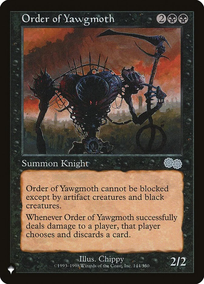 Order of Yawgmoth 「PLST/USG-144」「EN」