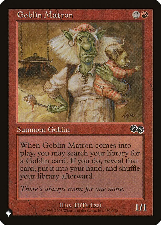 Goblin Matron 「PLST/USG-191」「EN」
