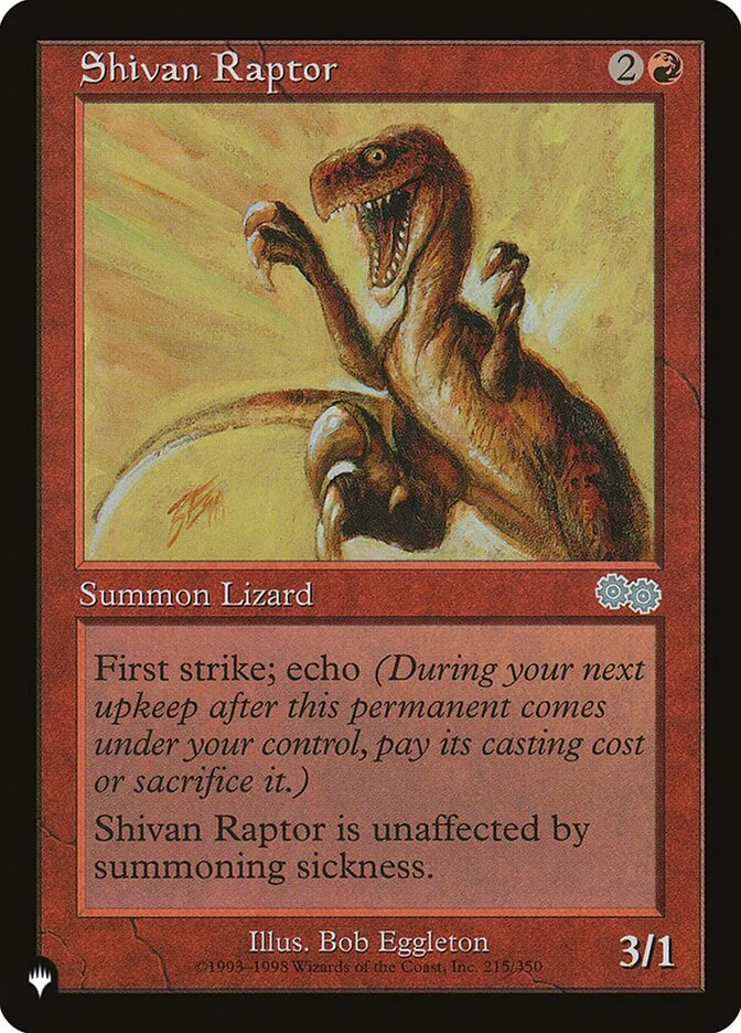 Shivan Raptor 「PLST/USG-215」「EN」