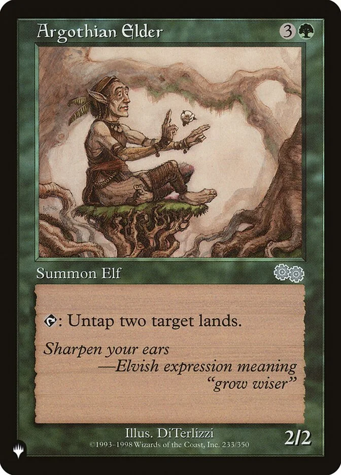 Argothian Elder 「PLST/USG-233」「EN」