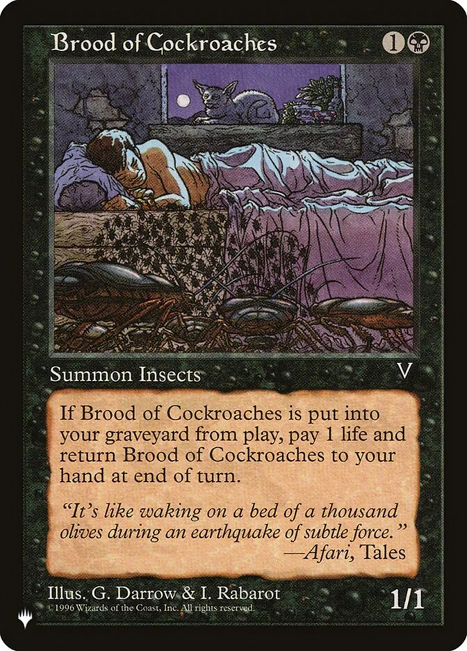 Brood of Cockroaches 「PLST/VIS-53」「EN」