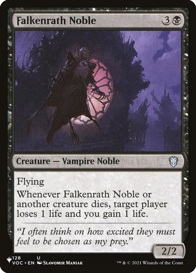 Falkenrath Noble 「PLST/VOC-128」「EN」