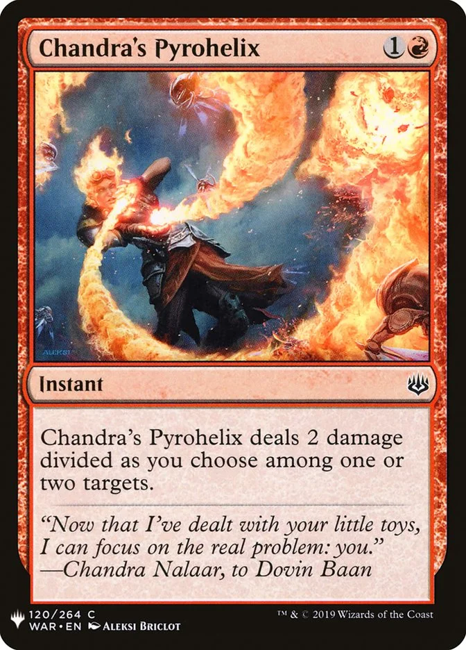 Chandra's Pyrohelix 「PLST/WAR-120」「EN」