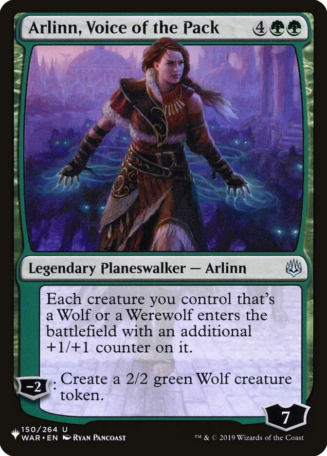 Arlinn, Voice of the Pack 「PLST/WAR-150」「EN」