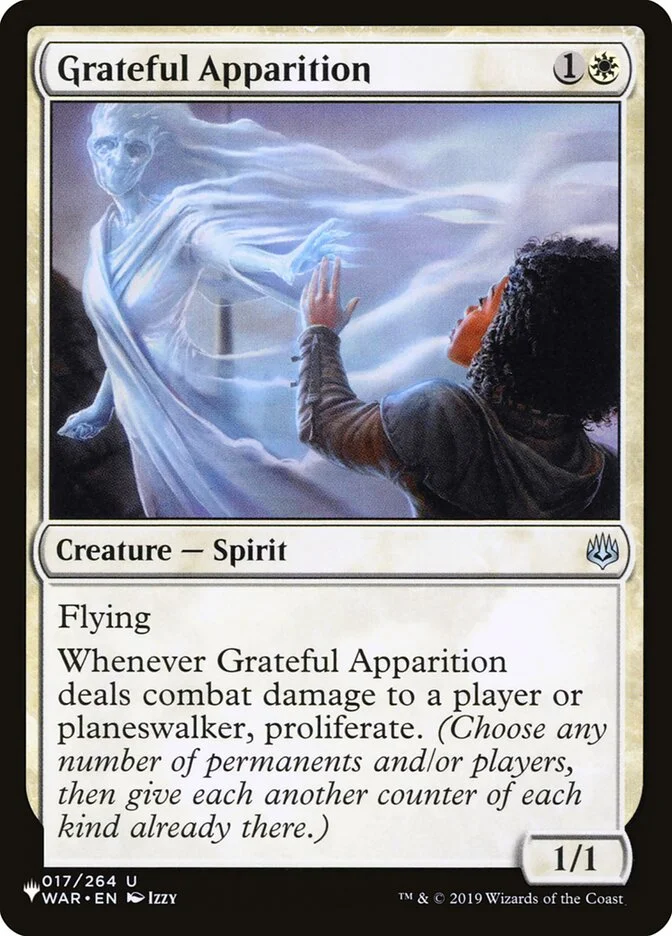 Grateful Apparition 「PLST/WAR-17」「EN」