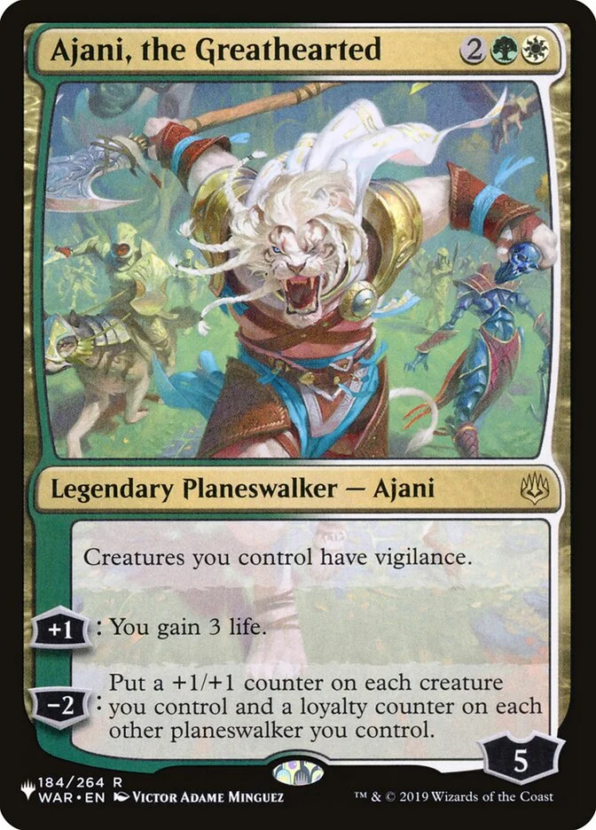 Ajani, the Greathearted 「PLST/WAR-184」「EN」