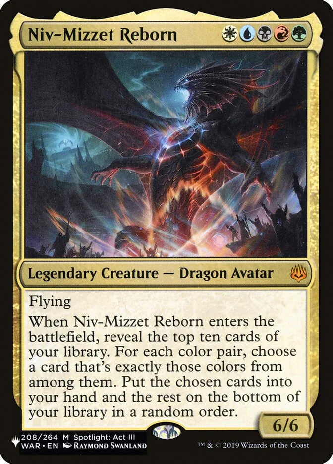 Niv-Mizzet Reborn 「PLST/WAR-208」「EN」