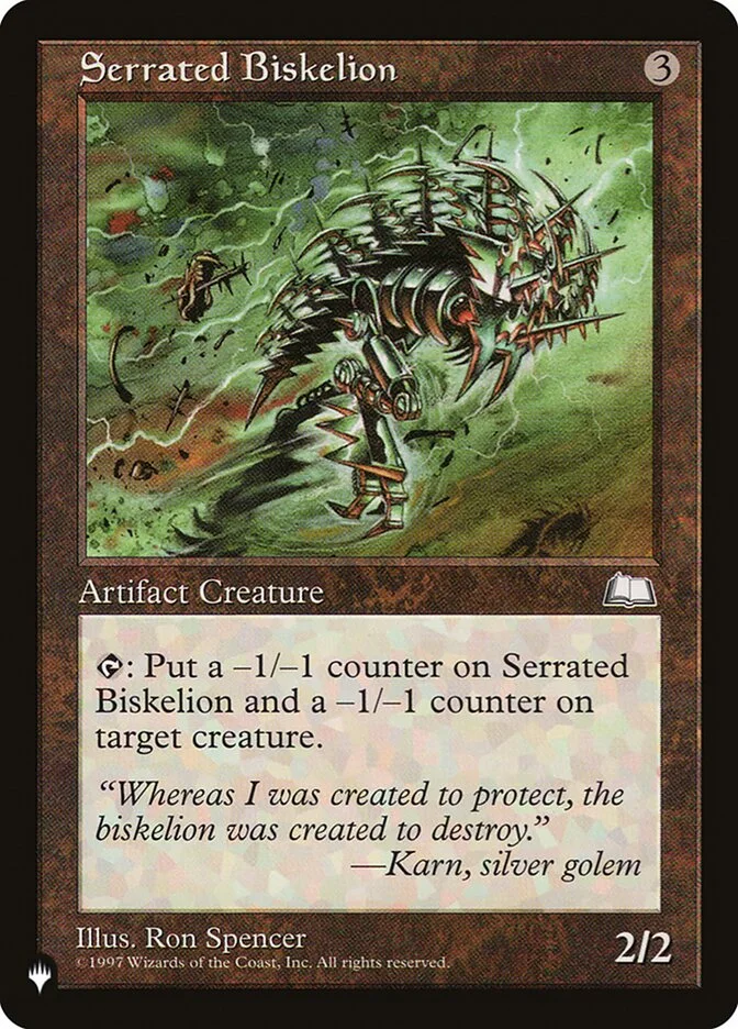 Serrated Biskelion 「PLST/WTH-156」「EN」