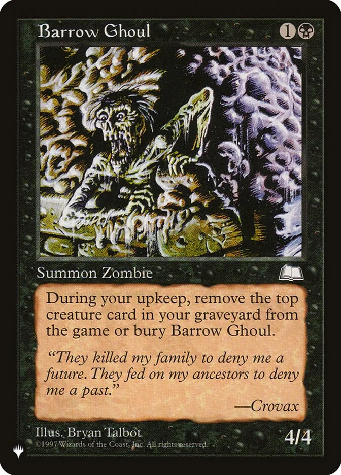 Barrow Ghoul 「PLST/WTH-61」「EN」