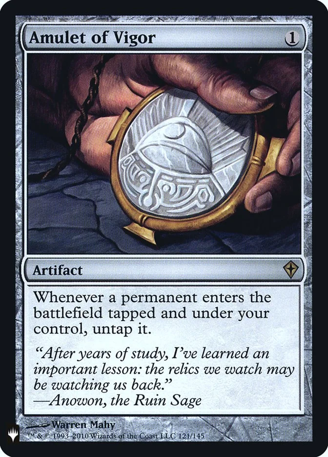 Amulet of Vigor 「PLST/WWK-121」「EN」