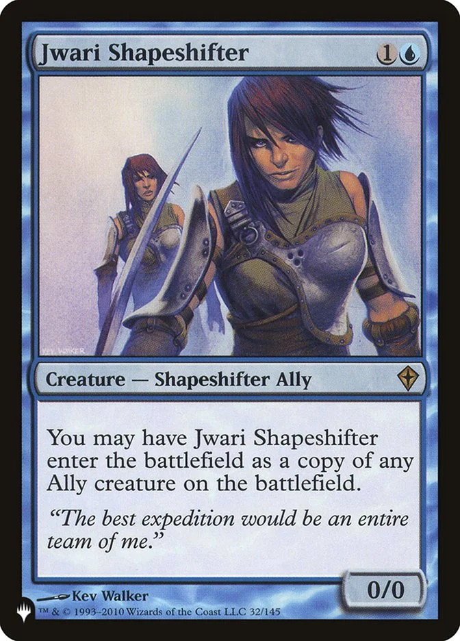 Jwari Shapeshifter 「PLST/WWK-32」「EN」