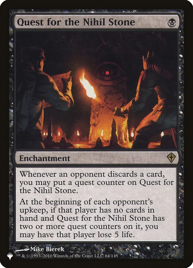 Quest for the Nihil Stone 「PLST/WWK-64」「EN」