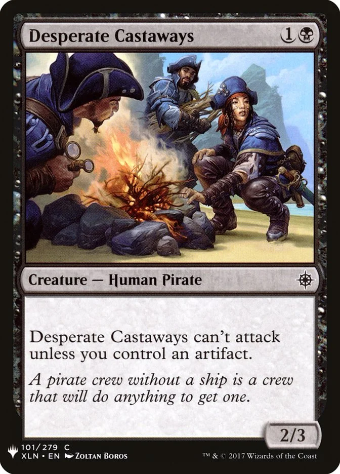 Desperate Castaways 「PLST/XLN-101」「EN」