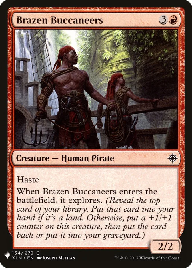 Brazen Buccaneers 「PLST/XLN-134」「EN」