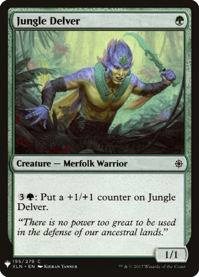 Jungle Delver 「PLST/XLN-195」「EN」