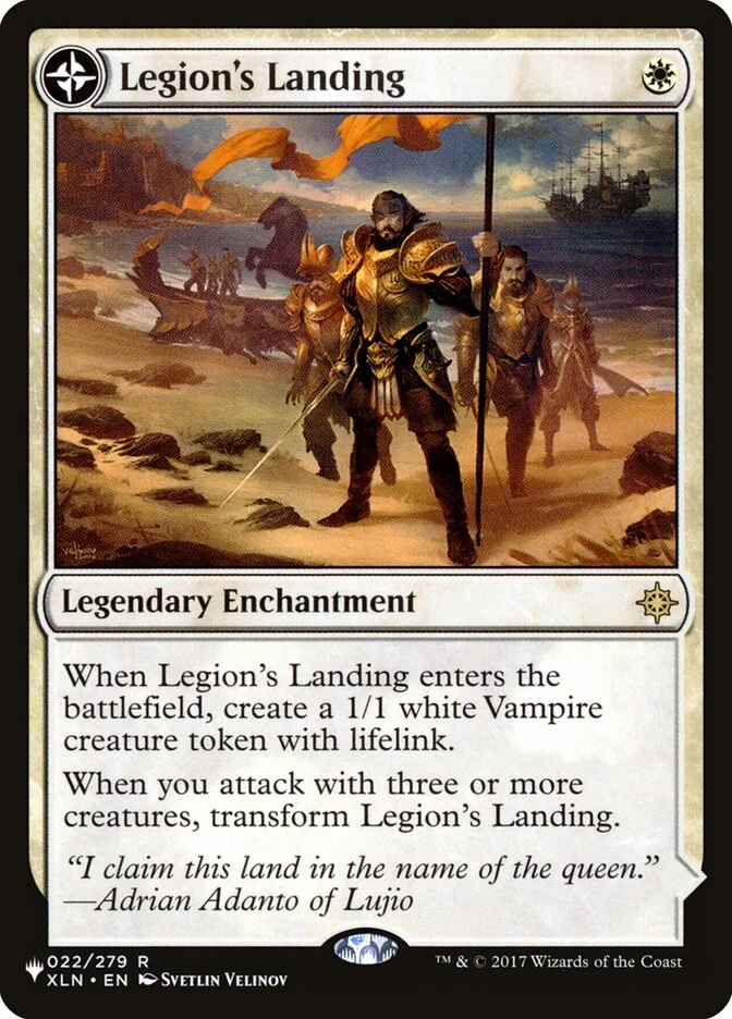 Legion's Landing // Adanto, the First Fort 「PLST/XLN-22」「EN」