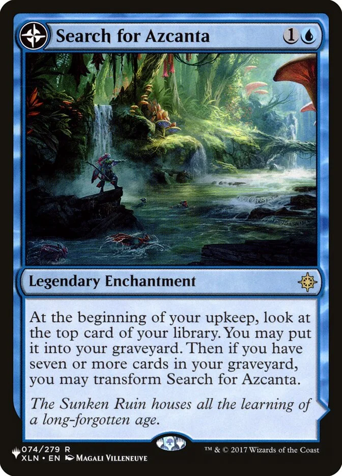 Search for Azcanta // Azcanta, the Sunken Ruin 「PLST/XLN-74」「EN」