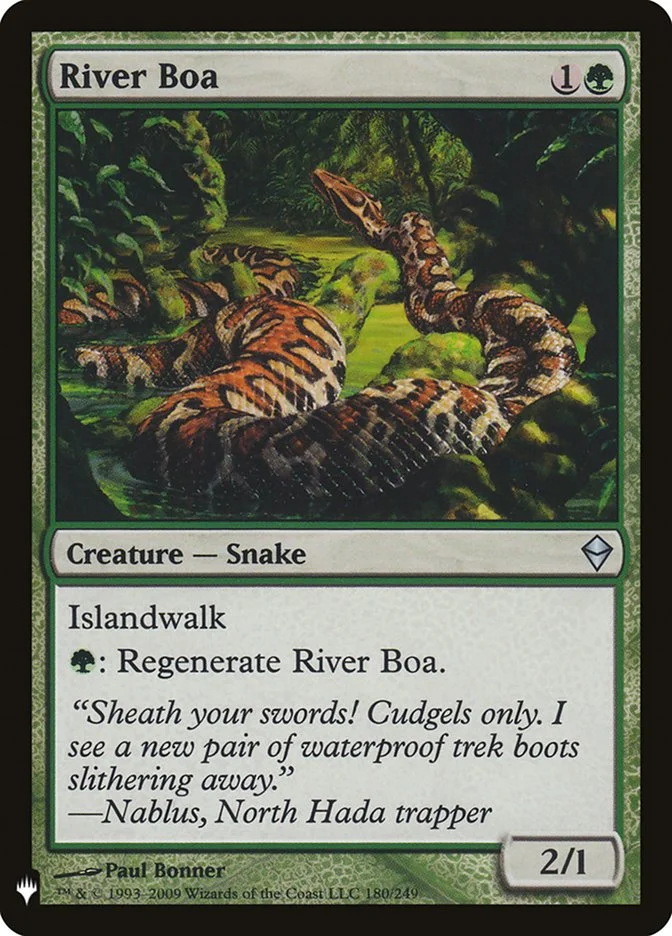 River Boa 「PLST/ZEN-180」「EN」