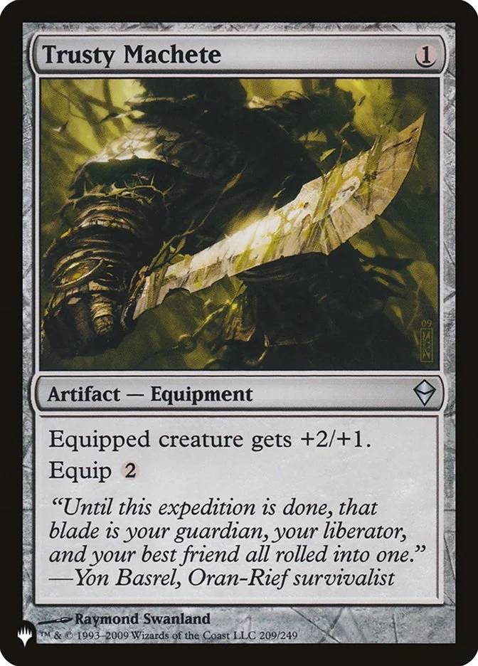 Trusty Machete 「PLST/ZEN-209」「EN」