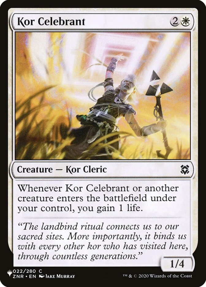 Kor Celebrant 「PLST/ZNR-22」「EN」