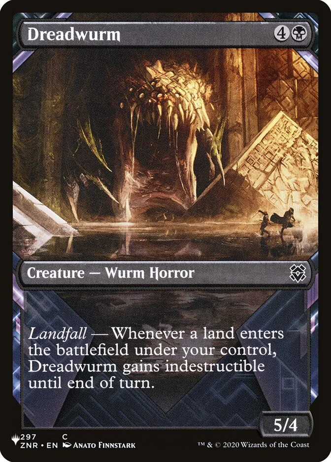 Dreadwurm 「PLST/ZNR-297」「EN」