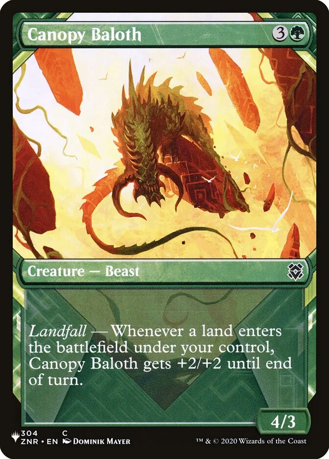Canopy Baloth 「PLST/ZNR-304」「EN」