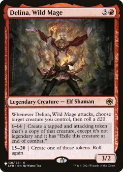 Delina, Wild Mage #AFR-138 · Magic: The Gathering