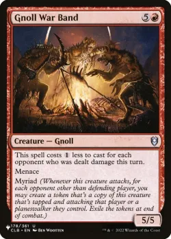 Gnoll War Band #CLB-178 · Magic: The Gathering