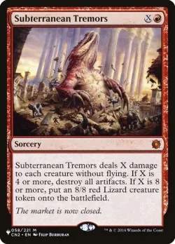 Subterranean Tremors #CN2-58 · Magic: The Gathering
