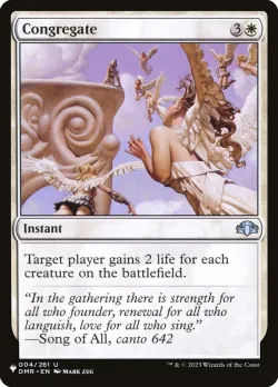 Congregate #DMR-4 · Magic: The Gathering