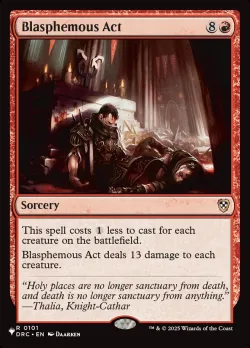 Blasphemous Act #DRC-101 · Magic: The Gathering