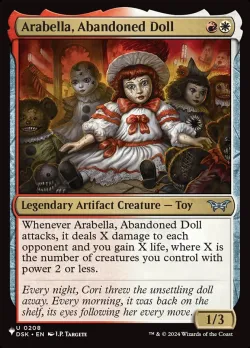 Arabella, Abandoned Doll #DSK-208 · Magic: The Gathering