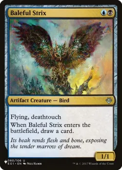 Baleful Strix #E01-80 · Magic: The Gathering