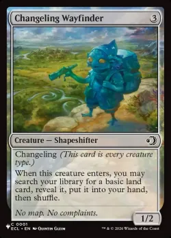Changeling Wayfinder #ECL-1 · Magic: The Gathering