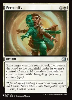 Personify #ECL-28 · Magic: The Gathering