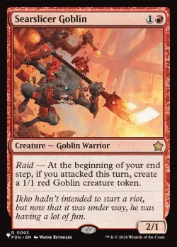 Searslicer Goblin #FDN-93 · Magic: The Gathering