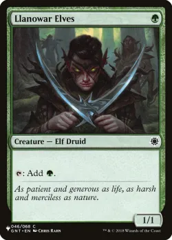 Llanowar Elves #GNT-46 · Magic: The Gathering